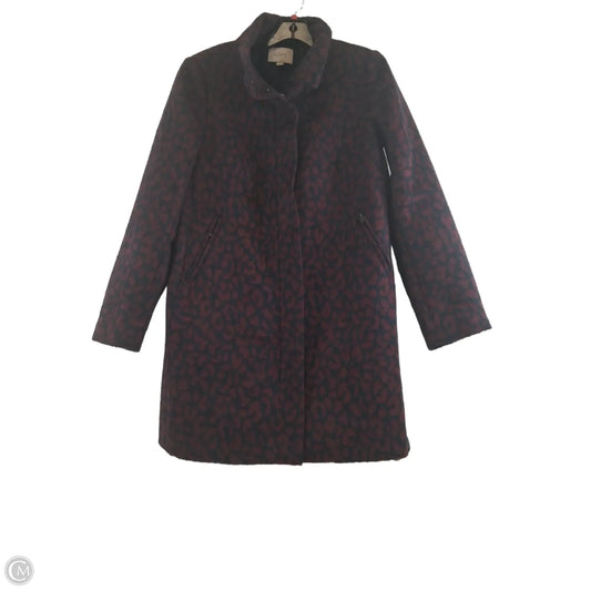 Coat Other By Loft In Blue & Red, Size: S