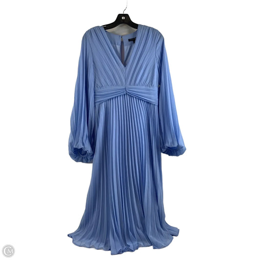 Dress Party Midi By Banana Republic In Blue, Size: S