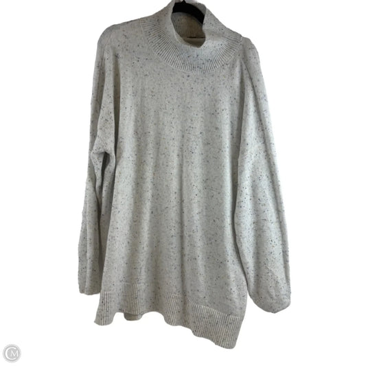 Sweater By Loft In Blue & White, Size: Xl