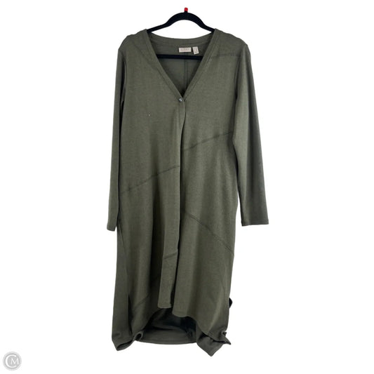 Cardigan By Logo In Green, Size: Sp