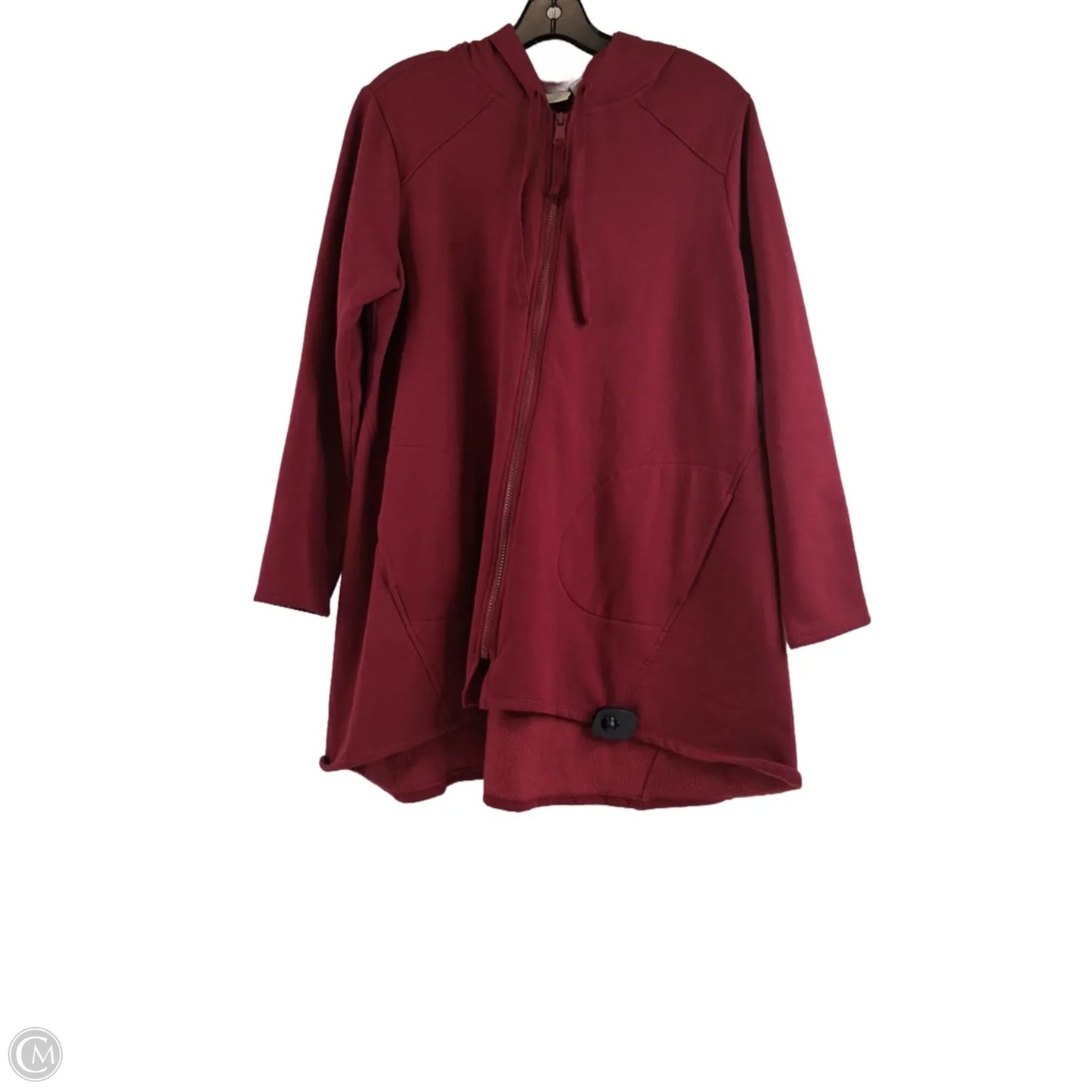 Sweatshirt Hoodie By Logo In Red, Size: Mp