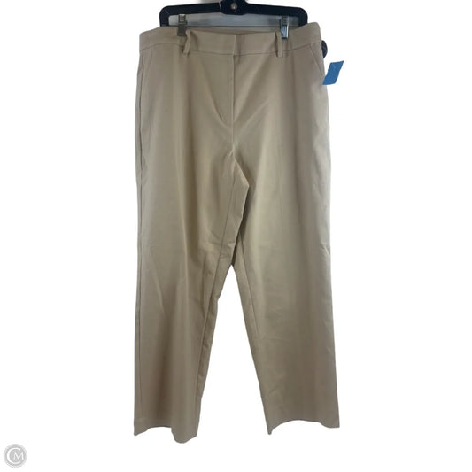Pants Dress By Loft In Tan, Size: 14