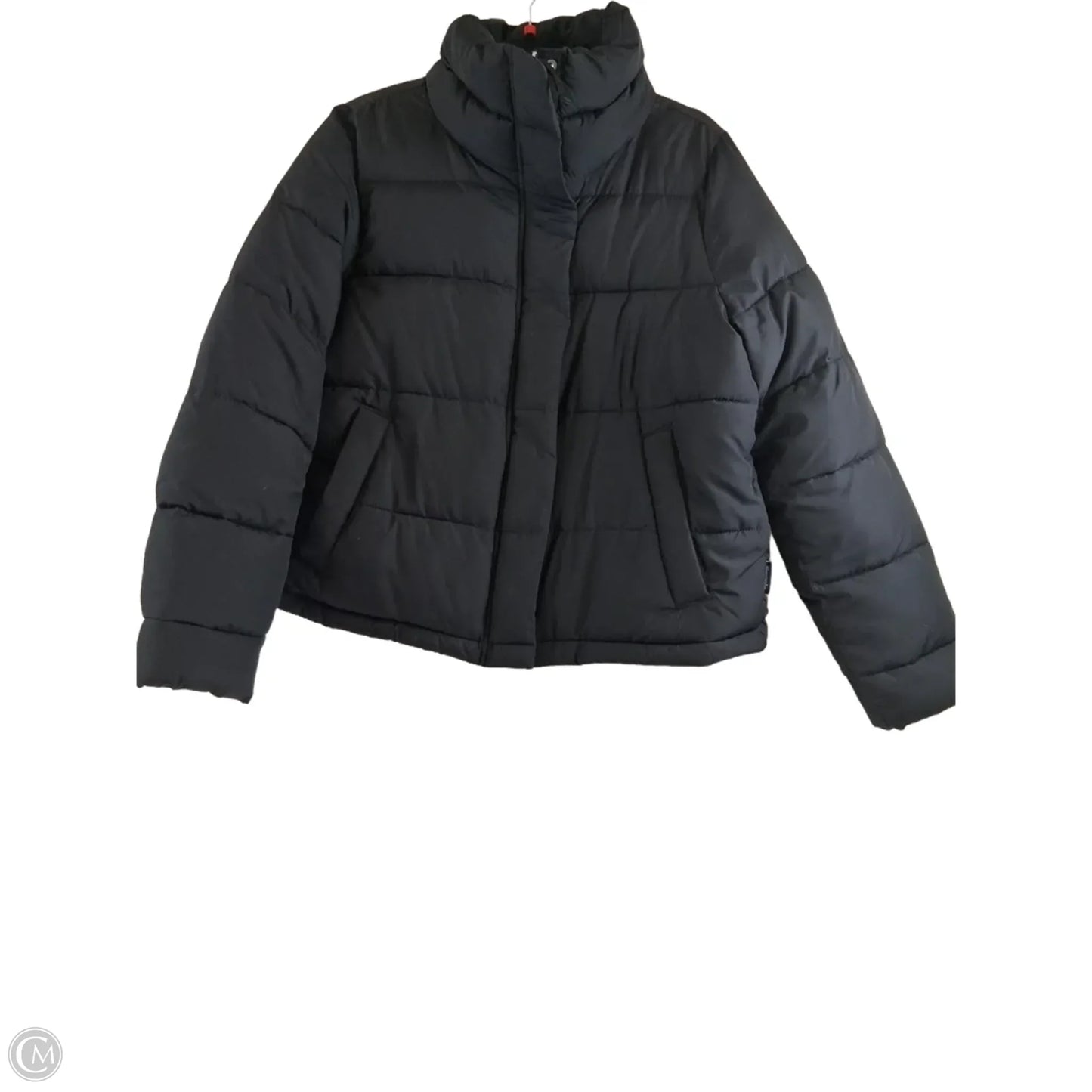Jacket Puffer & Quilted By Abercrombie And Fitch In Black, Size: L