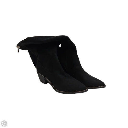 Boots Knee Heels By Dream Pairs In Black, Size: 9.5
