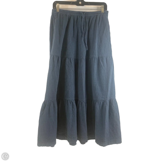 Skirt Midi By Pact In Blue, Size: S