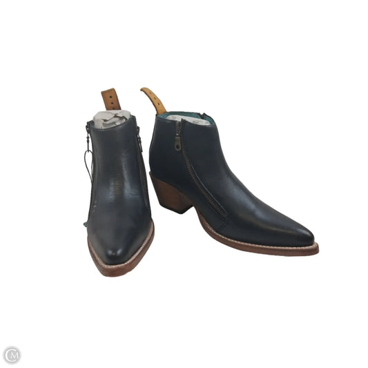 Boots Ankle Heels By Clothes Mentor In Black, Size: 8