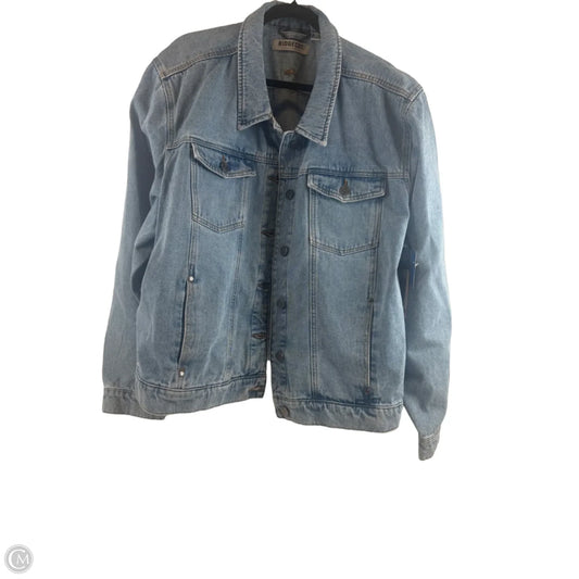 Jacket Denim By Clothes Mentor In Blue Denim, Size: 3x