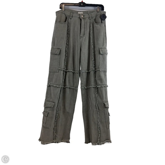 Pants Wide Leg By Pol In Green, Size: 12