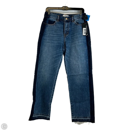 Jeans Straight By Clothes Mentor In Blue Denim, Size: 4