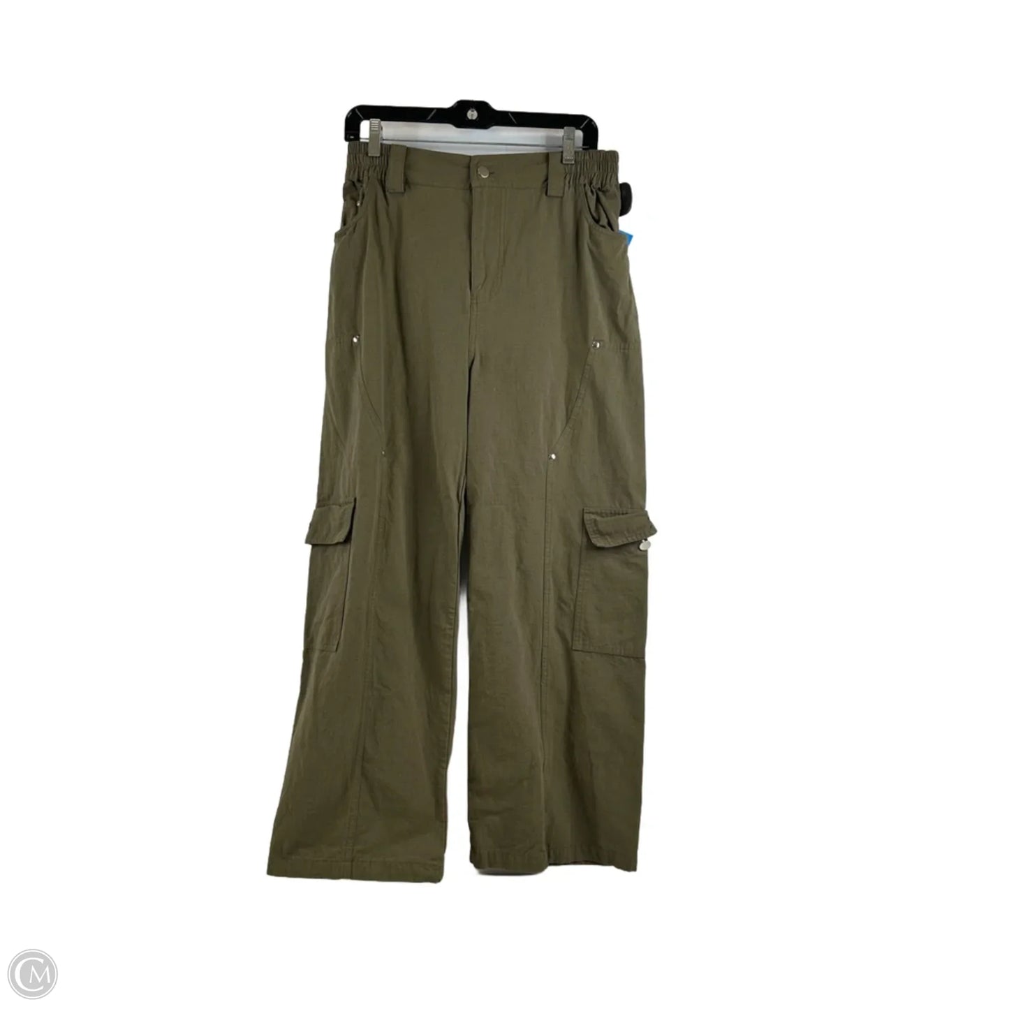Pants Wide Leg By Clothes Mentor In Green, Size: 12