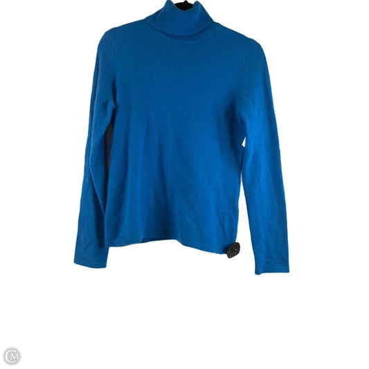 Sweater Cashmere By Lord And Taylor In Blue, Size: M