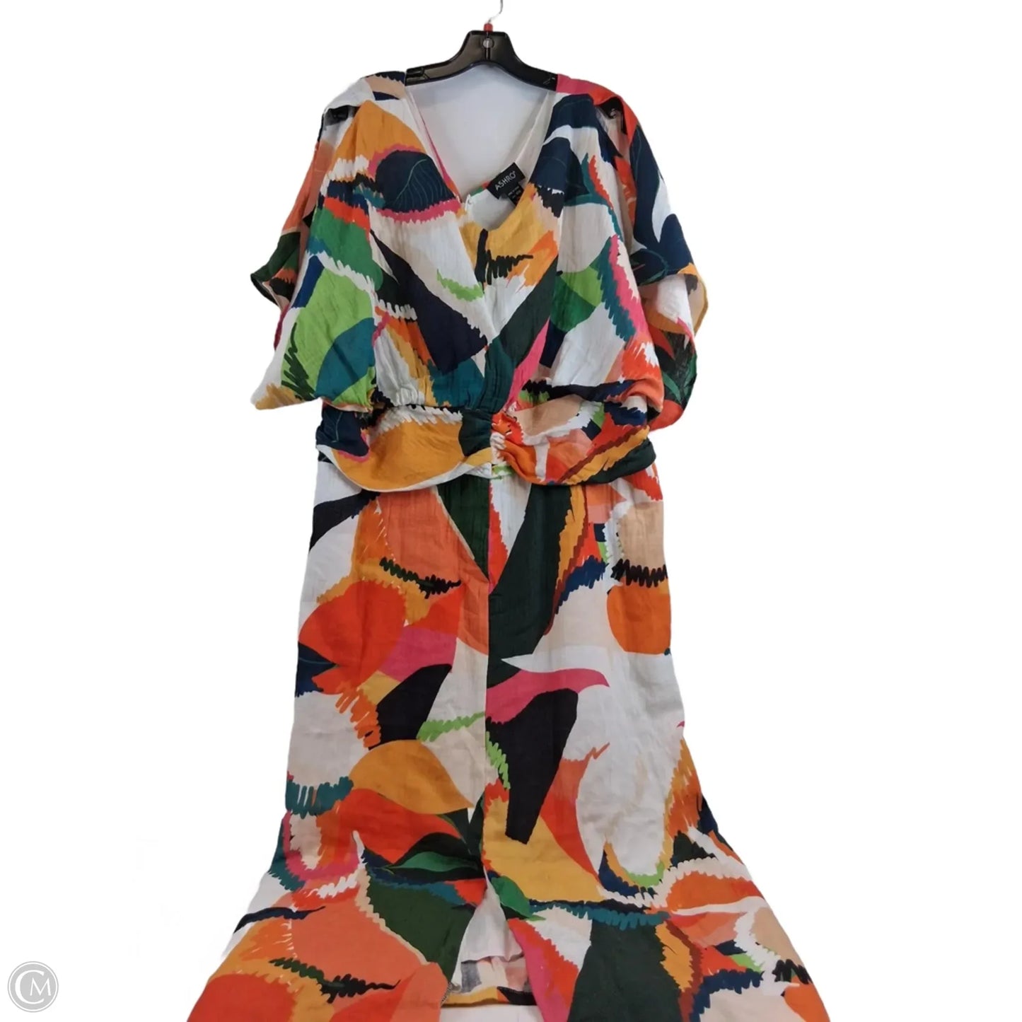 Lounge Set Pants By Jane And Delancey In Pink & White, Size: M