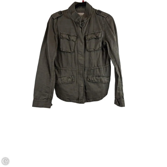 Jacket Utility By Loft In Green, Size: S
