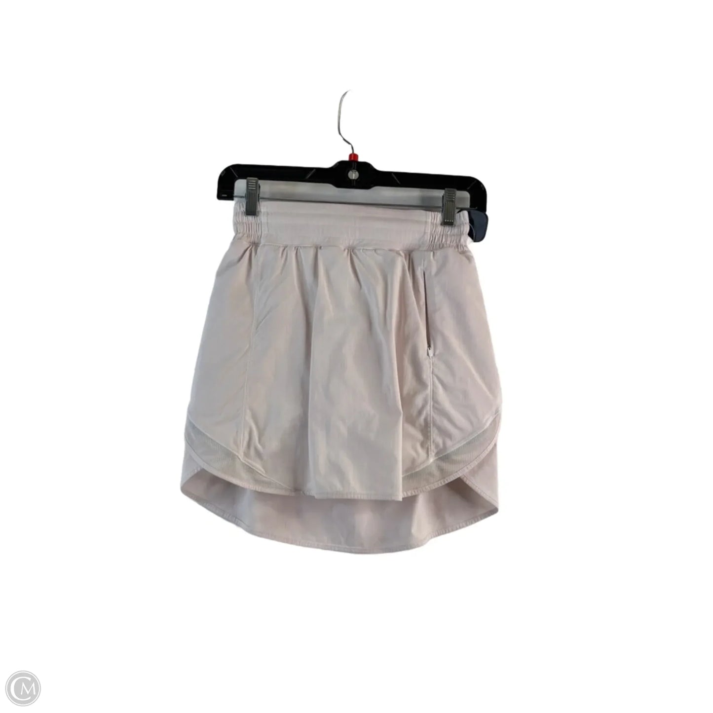 Athletic Skort By Lululemon In Pink, Size: 4
