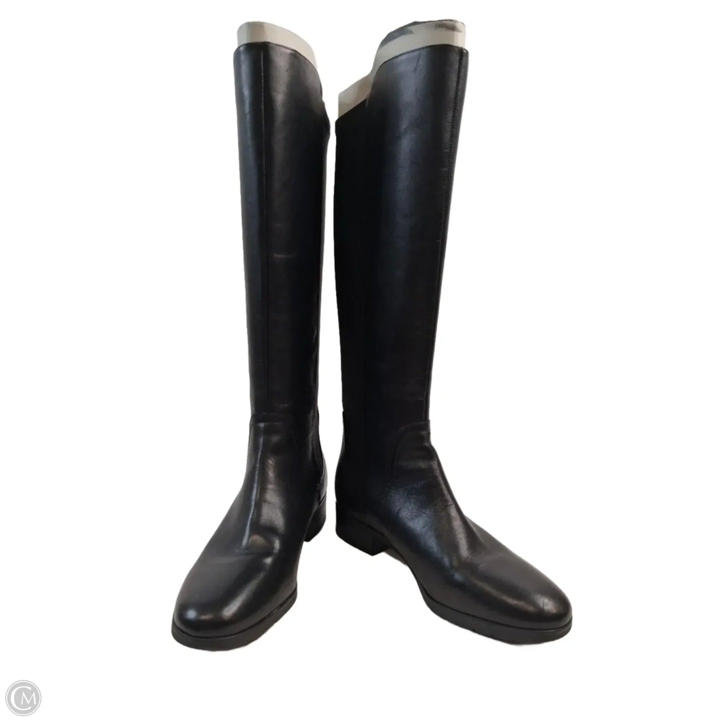 Boots Knee Heels By Easy Spirit In Black, Size: 7