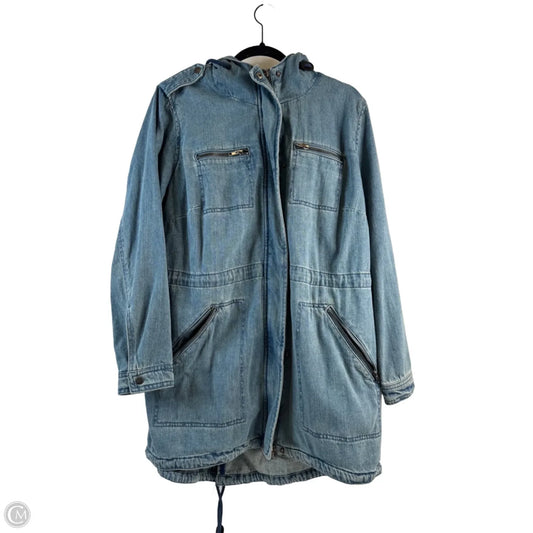 Jacket Denim By Ellos In Blue Denim, Size: Xl