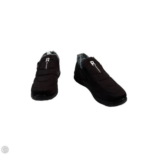 Boots Snow By Clothes Mentor In Brown, Size: 9