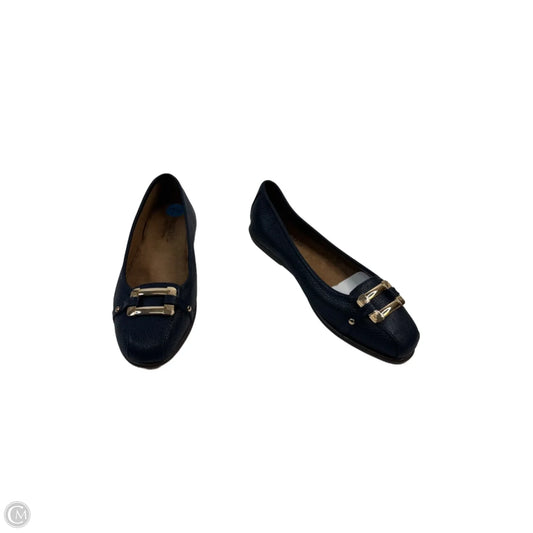 Shoes Flats By Aeropostale In Navy, Size: 7.5