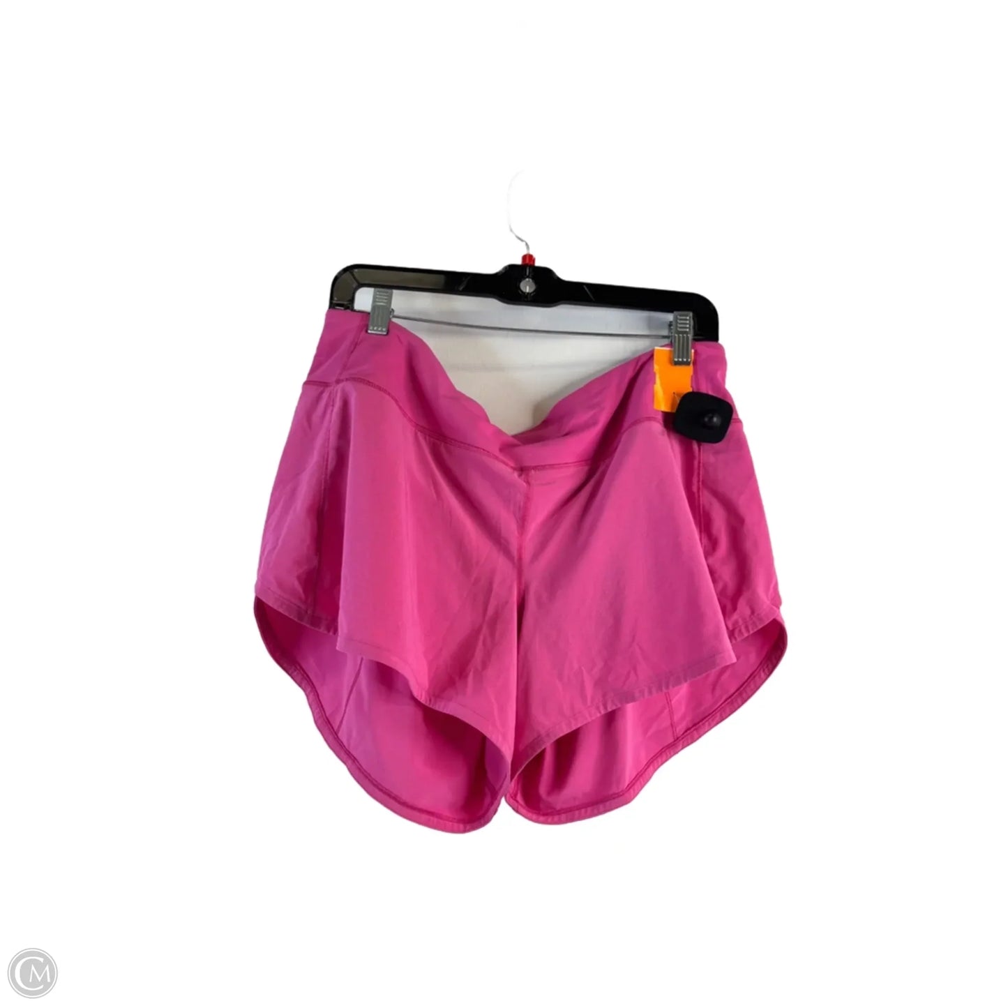Athletic Shorts By Lululemon In Pink, Size: 12