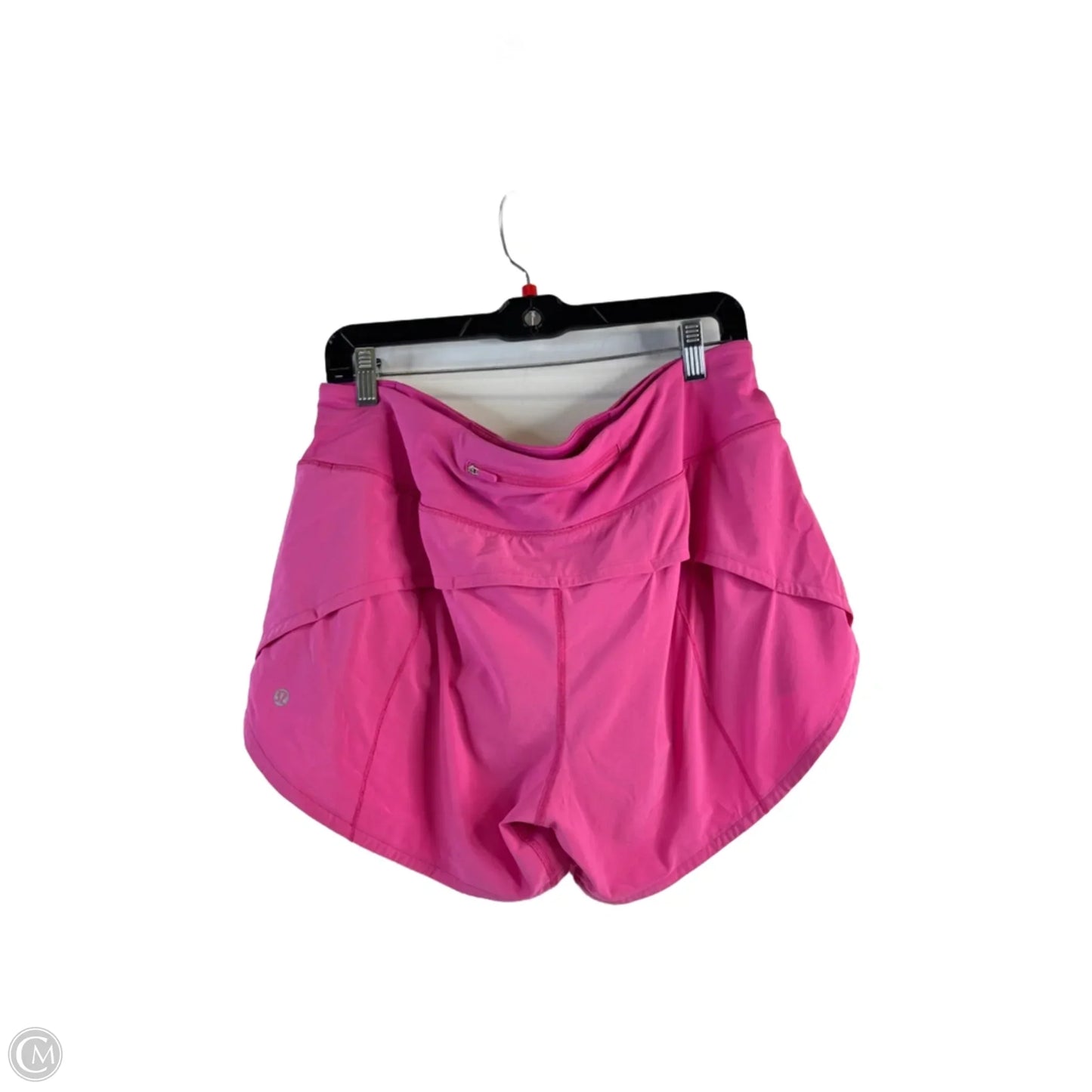 Athletic Shorts By Lululemon In Pink, Size: 12