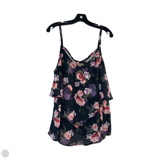 Top Cami By Torrid In Black & Pink, Size: L