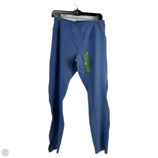 Athletic Leggings By Juicy Couture In Blue, Size: L