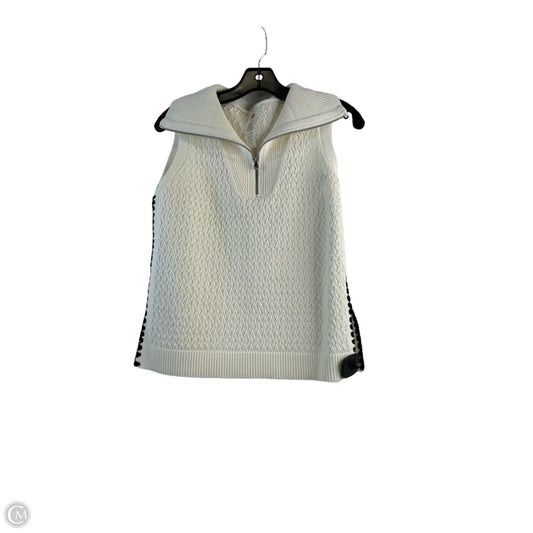 Vest Sweater By Lou And Grey In White, Size: Xs