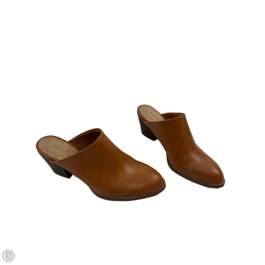 Shoes Heels Block By Old Navy In Tan, Size: 7