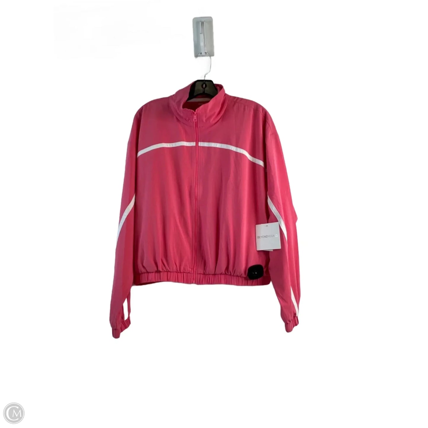 Athletic Jacket By Beyond Yoga In Pink, Size: M
