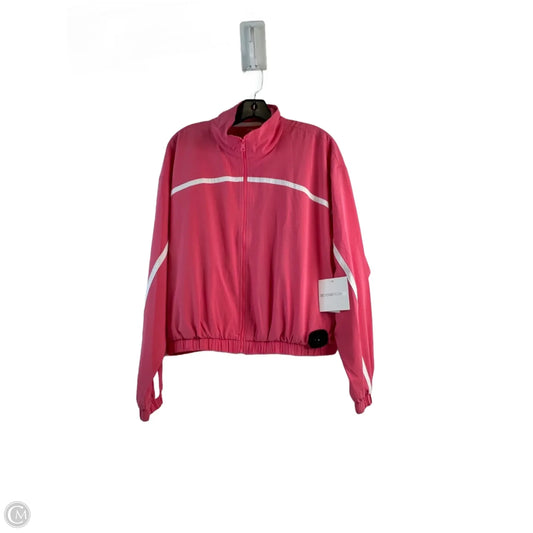 Athletic Jacket By Beyond Yoga In Pink, Size: M