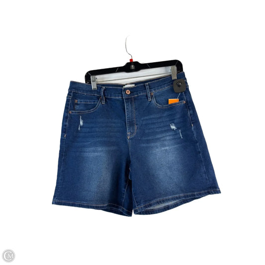 Shorts By Nicole Michelle In Blue Denim, Size: 12