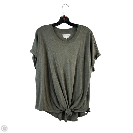 Top Short Sleeve Basic By Lou And Grey In Green, Size: M