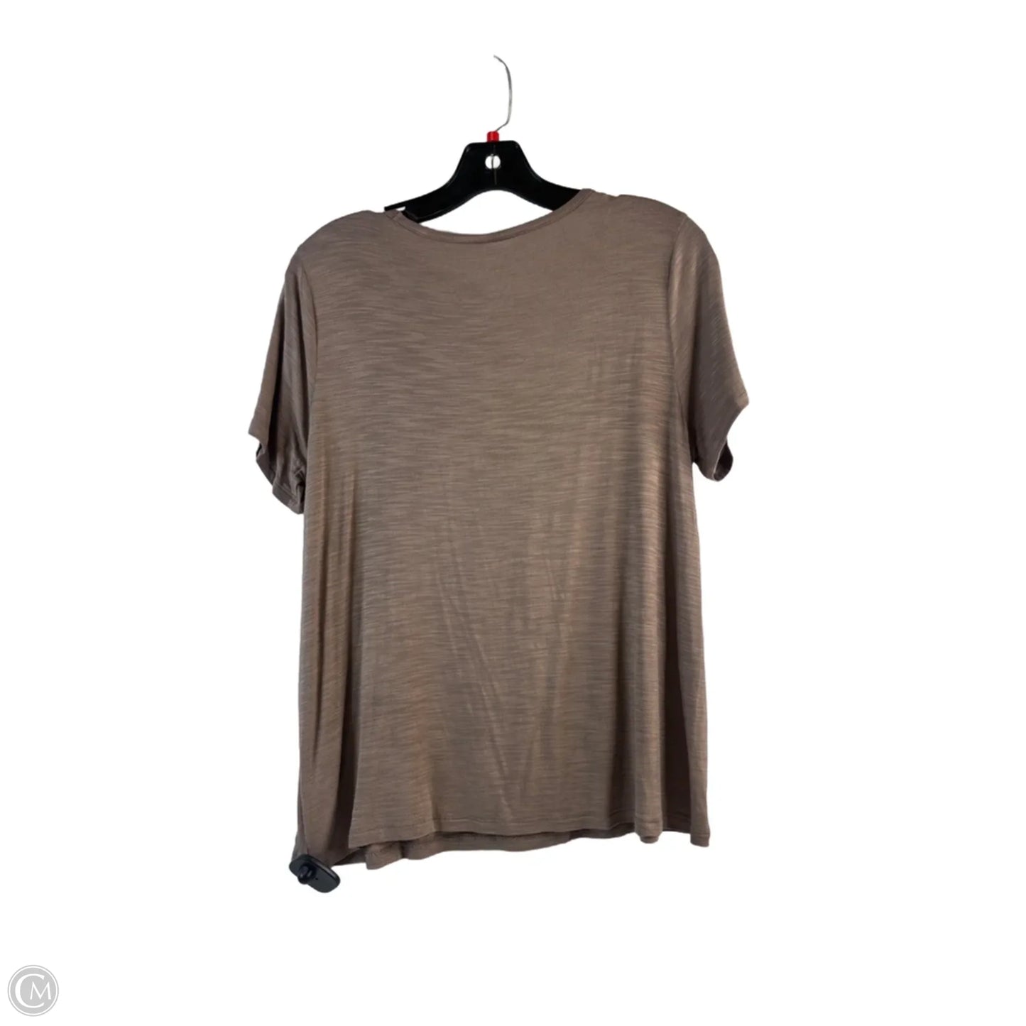 Top Short Sleeve Basic By Old Navy In Brown, Size: S