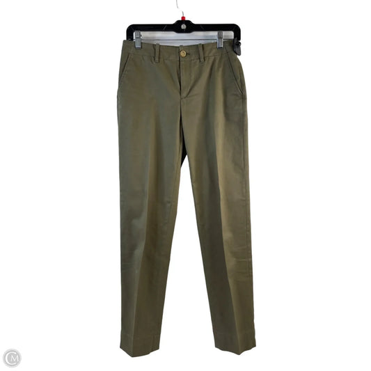 Pants Chinos & Khakis By Brooks Brothers In Green, Size: 0