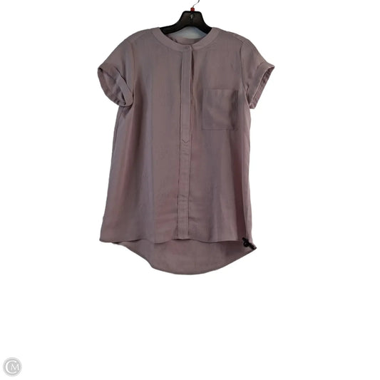 Top Short Sleeve By Simply Vera In Pink, Size: S