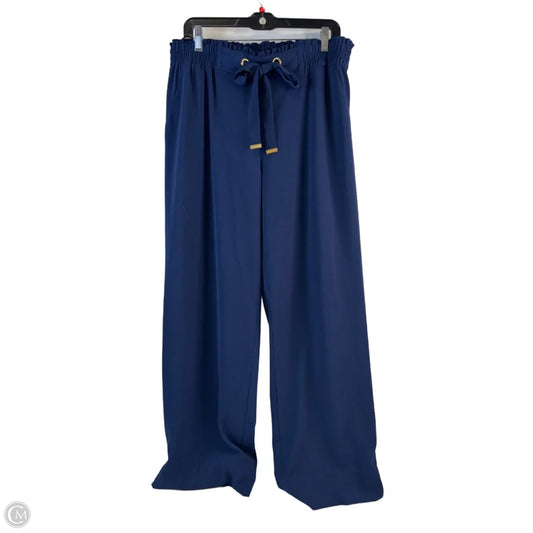 Pants Wide Leg By Michael By Michael Kors In Blue, Size: 12