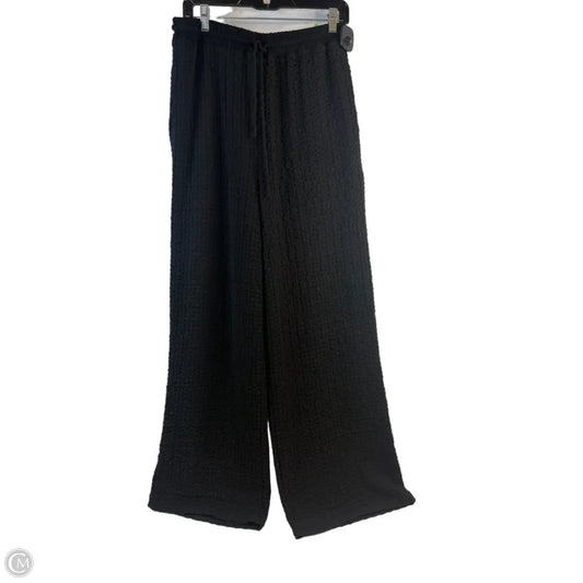 Pants Wide Leg By Good Luck Gem In Black, Size: 12