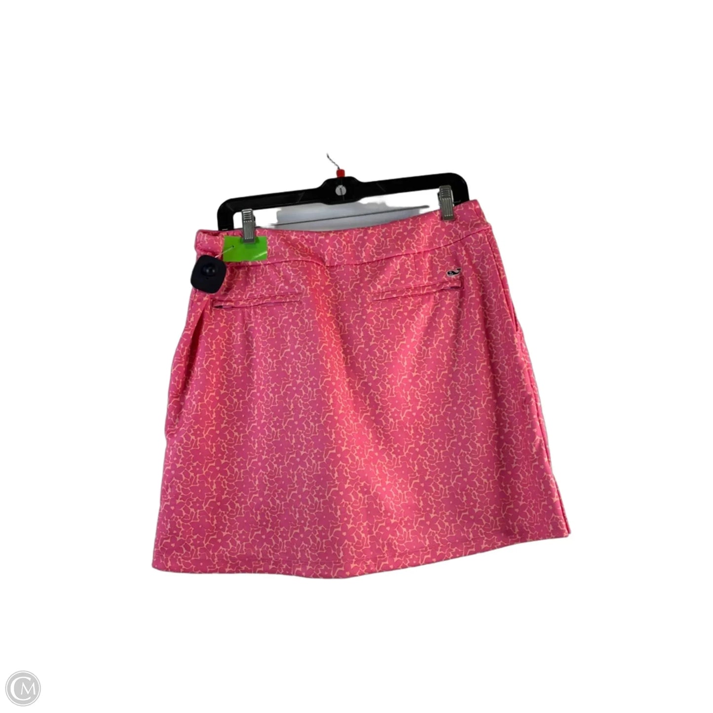 Athletic Skort By Vineyard Vines In Orange & Pink, Size: 8