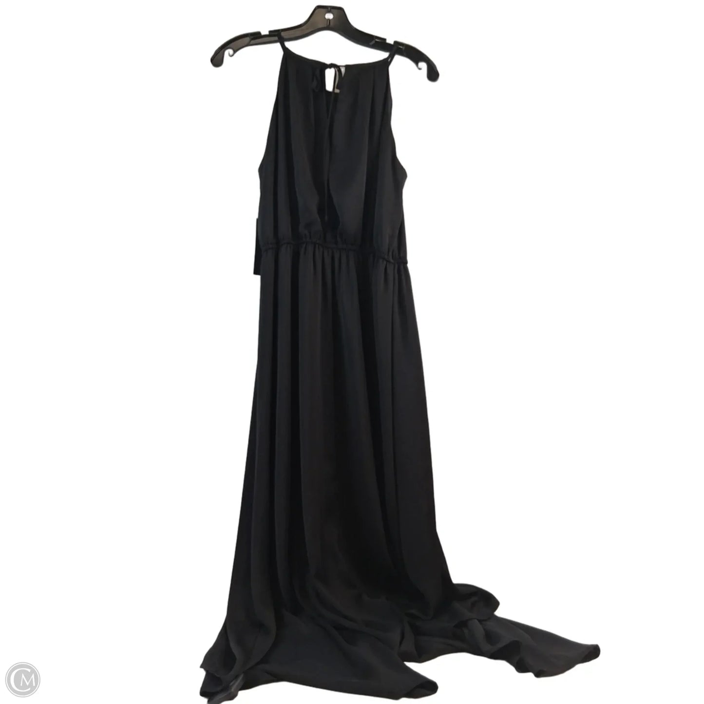 Dress Casual Midi By Apt 9 In Black, Size: L