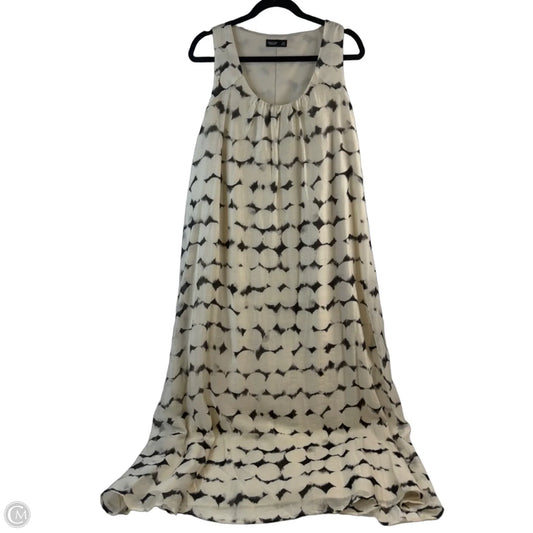 Dress Casual Maxi By Simply Vera In Black & Cream, Size: Xxl