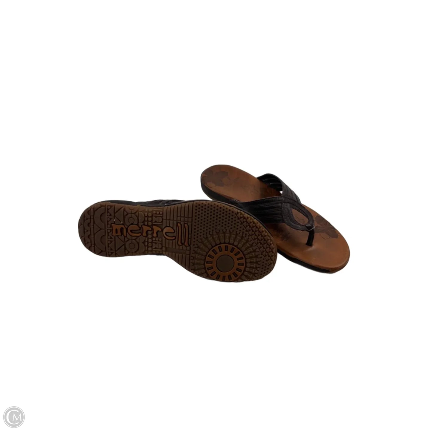 Sandals Flats By Merrell In Brown, Size: 7