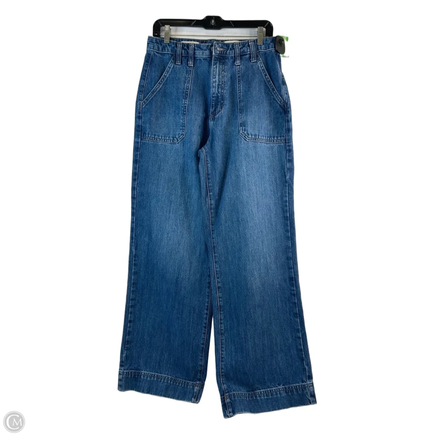 Jeans Wide Leg By Universal Thread In Blue Denim, Size: 8
