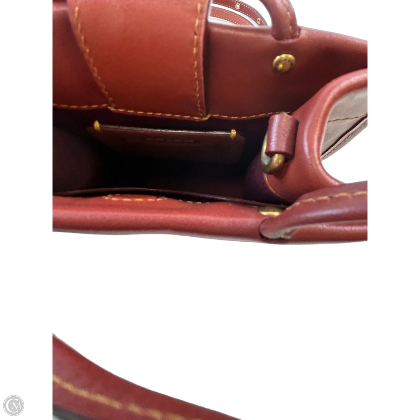 Tote Designer By Coach, Size: Small