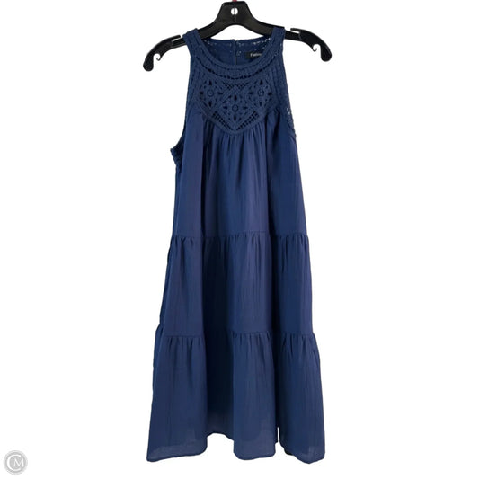 Dress Casual Midi By Clothes Mentor In Blue, Size: M