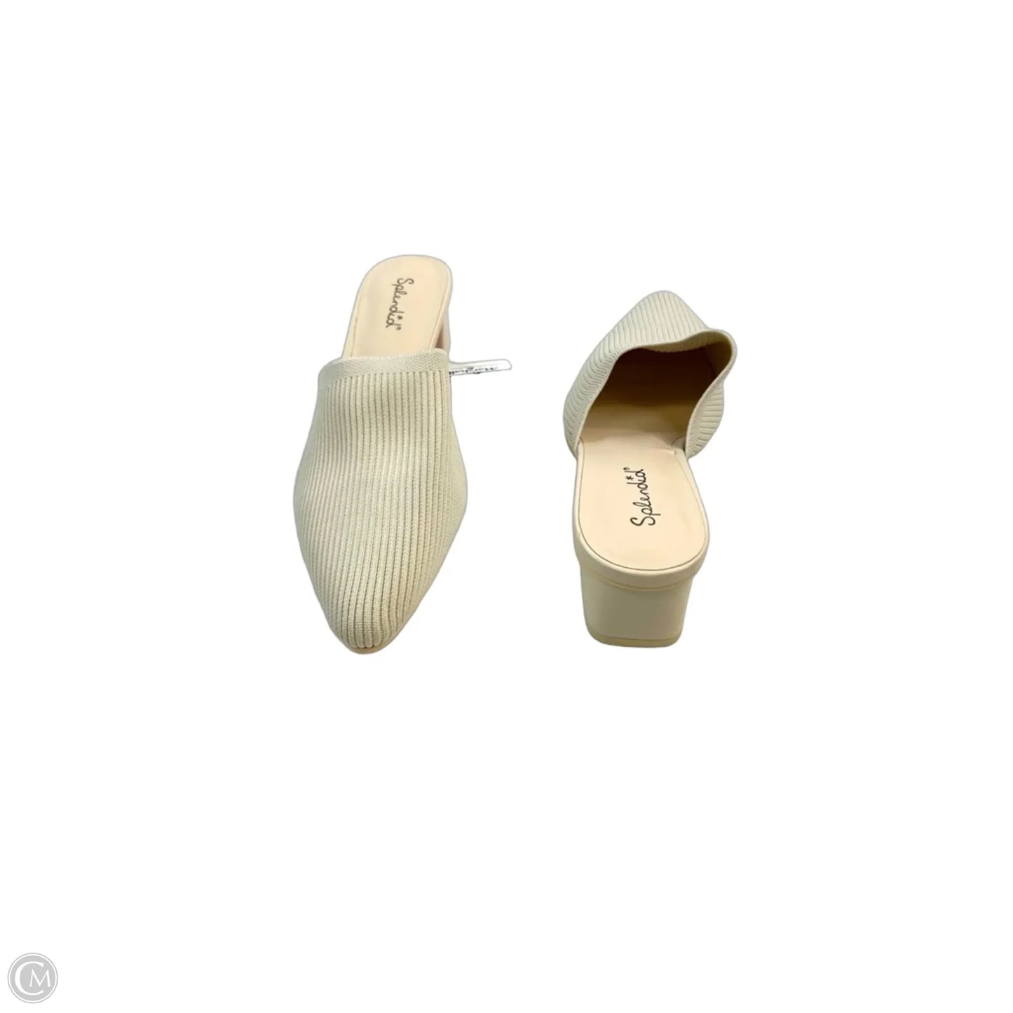 Shoes Heels Block By Splendid In Cream, Size: 8