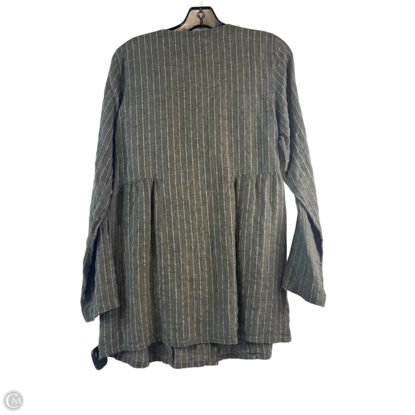 Top Long Sleeve By Pure Jill In Green, Size: S