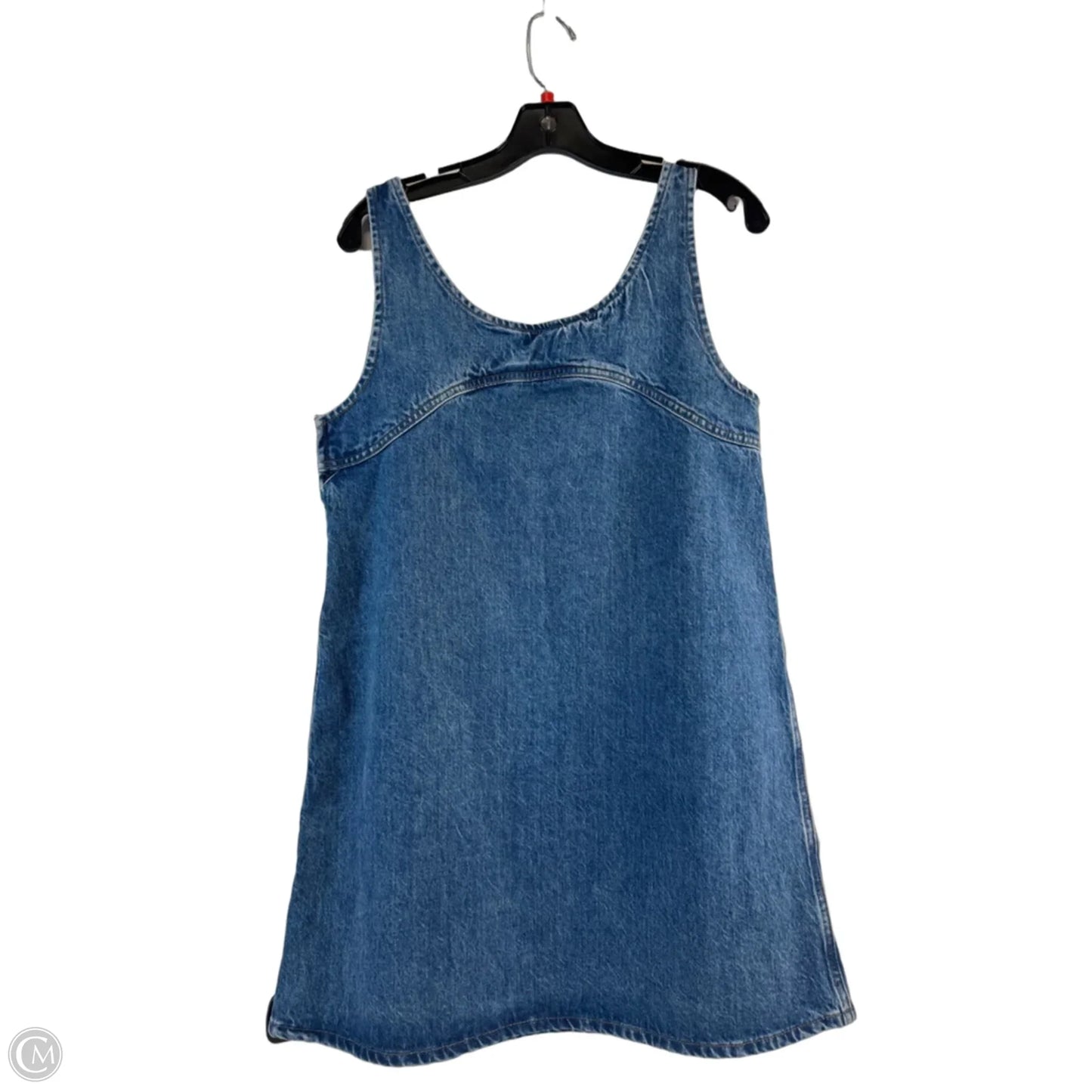 Tunic Sleeveless By Frame In Blue Denim, Size: M