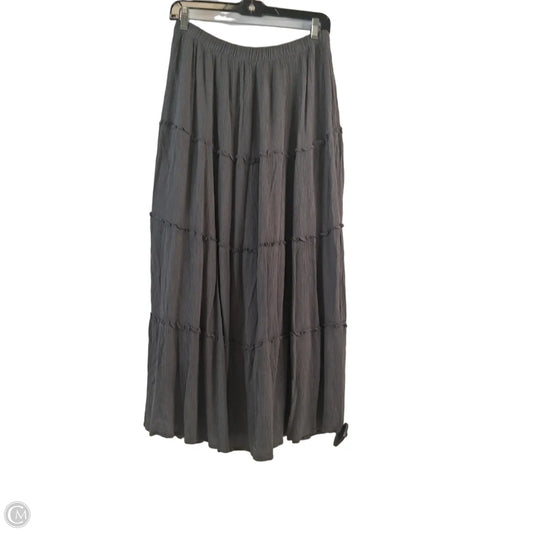 Skirt Maxi By Hollister In Grey, Size: 12