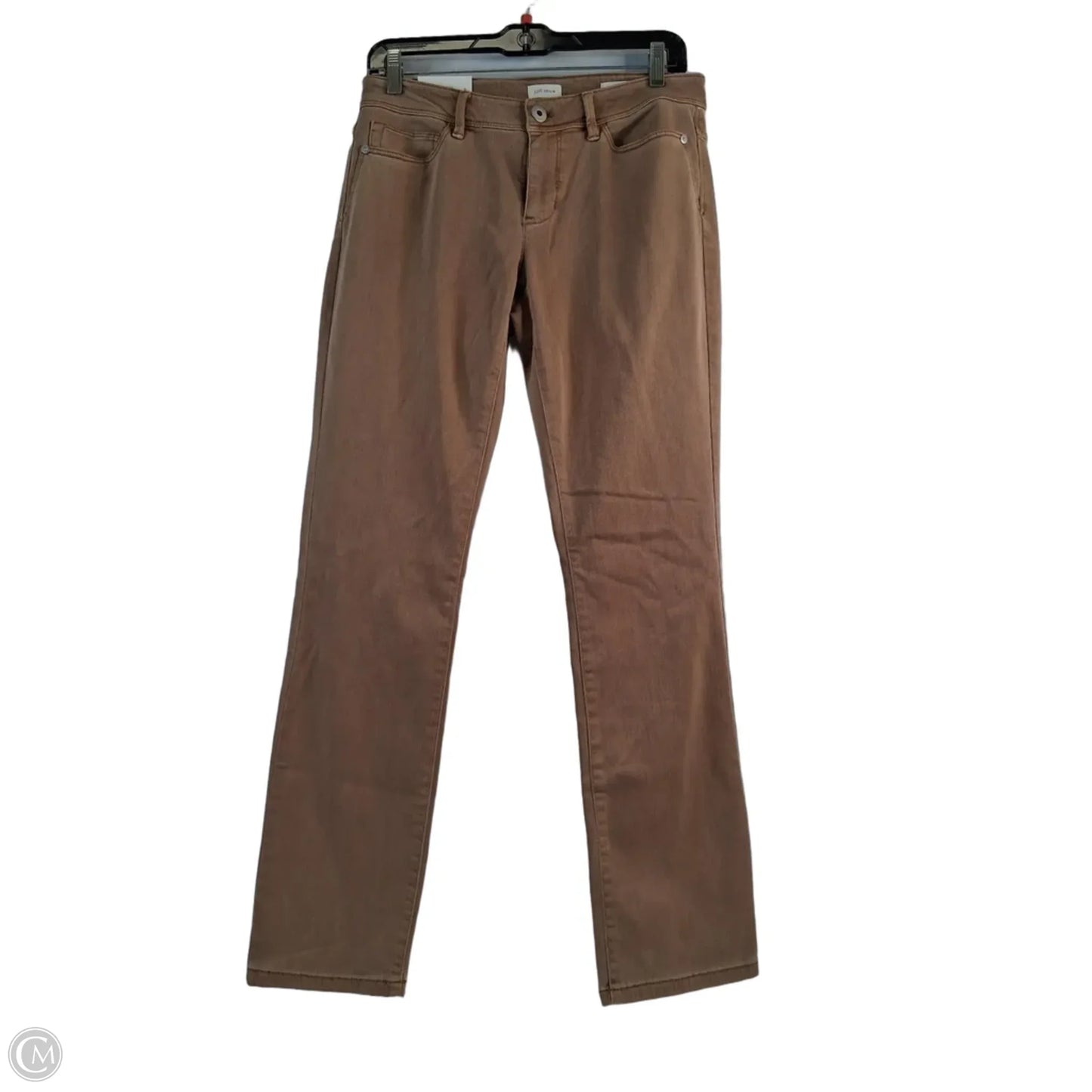 Jeans Skinny By J. Jill In Brown Denim, Size: 4