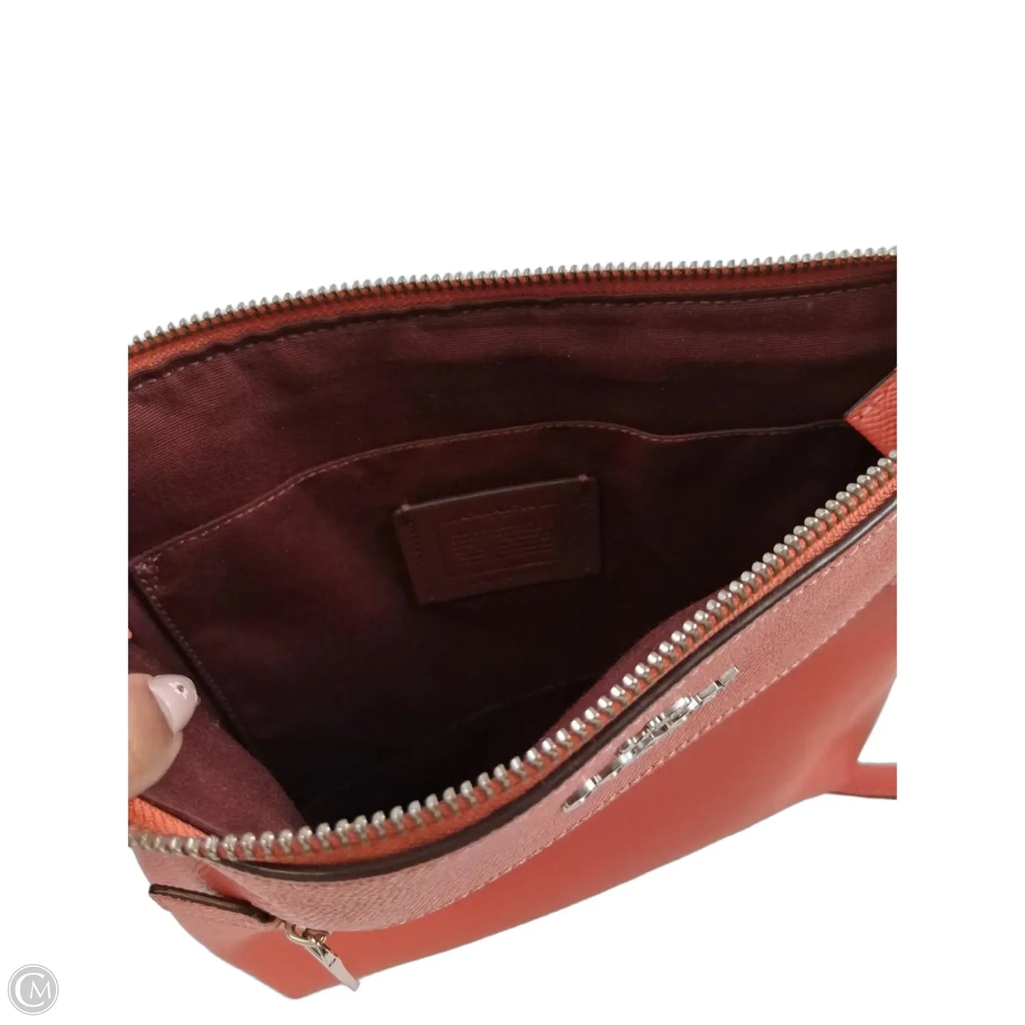 Crossbody Designer By Coach, Size: Large